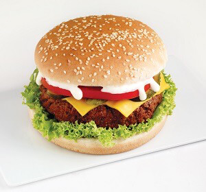 Amerikan Hamburger küncütlü Çörəyi