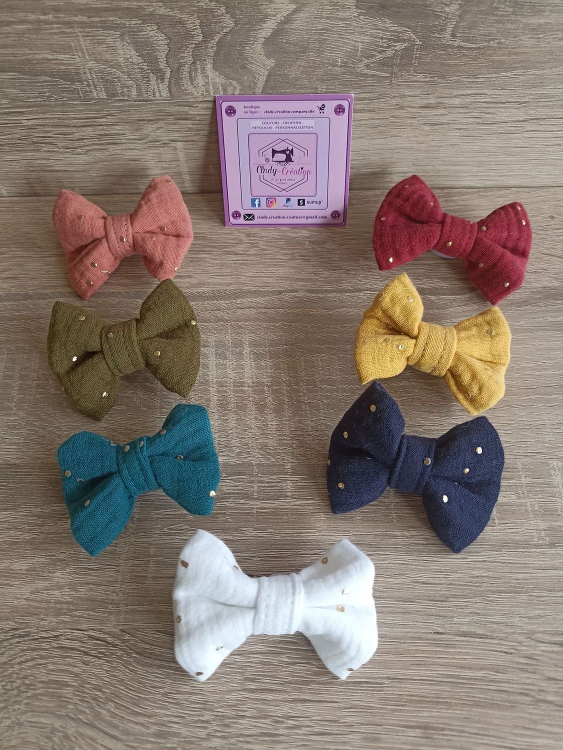 Barrette Double Gaze