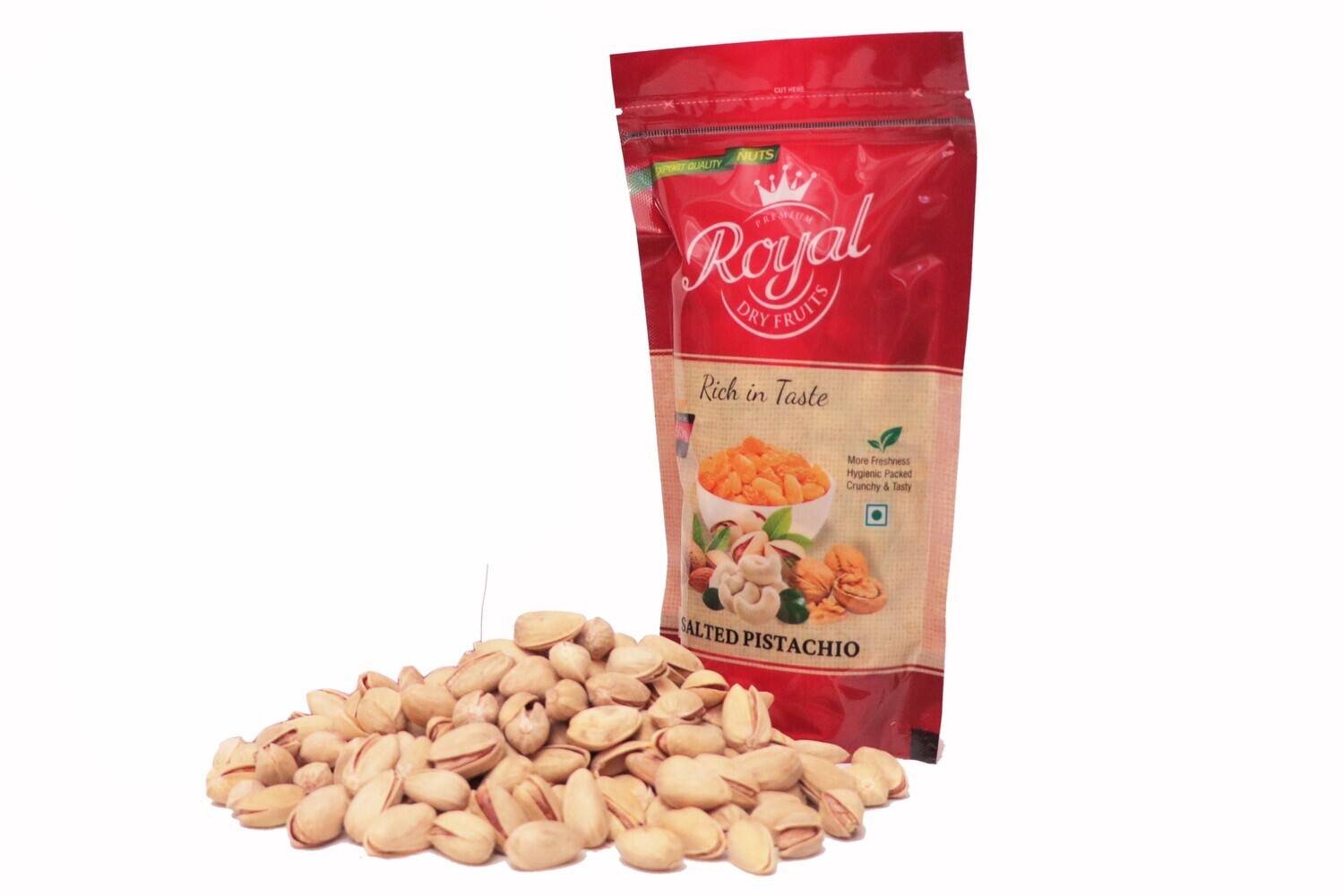 Premium Royal Dryfruits Salted Pistachios