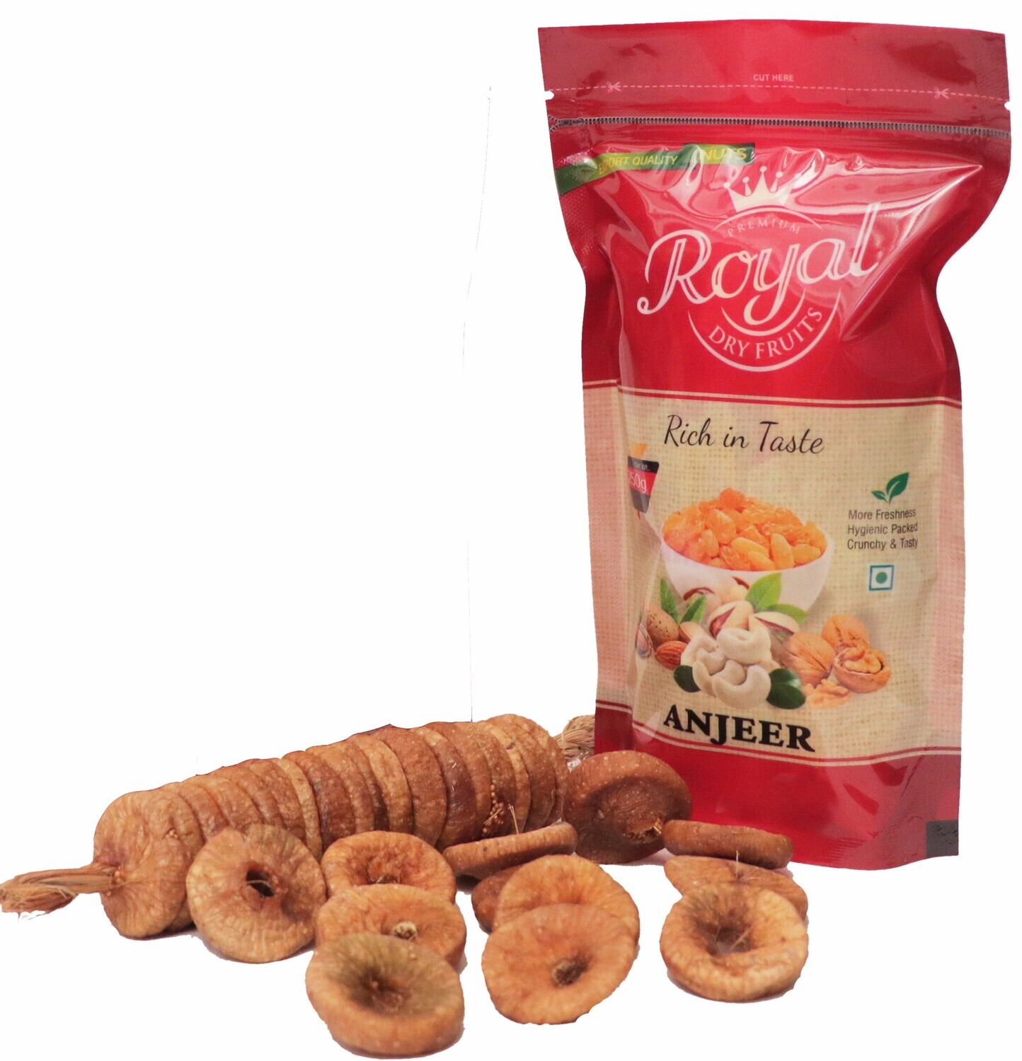 Premium Royal Dryfruits Anjeer (figs) 250g
