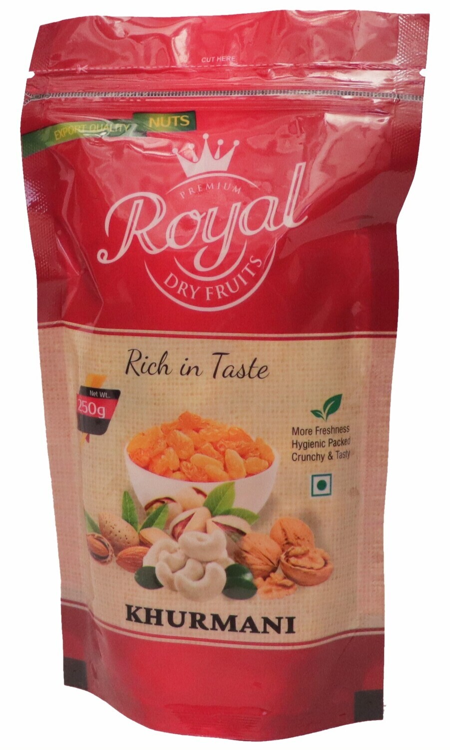 Premium Royal Dryfruits Khurmani (apricots) 250g