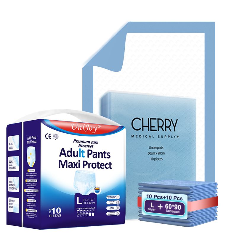 Large Size Adult Diapers With Underpads