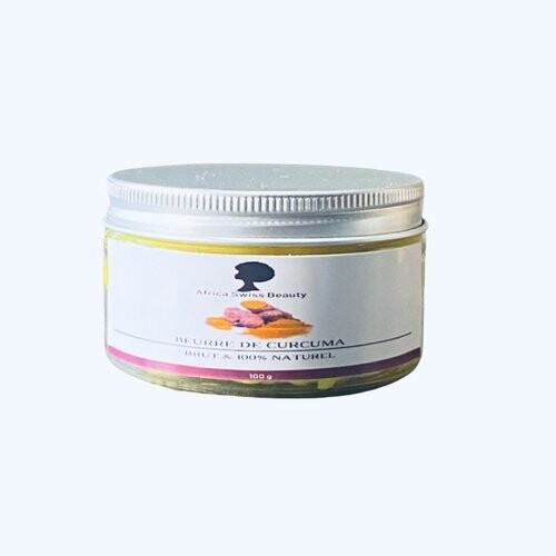 Beurre de curcuma - 100% pur et naturel, Contenant (g): 100 g