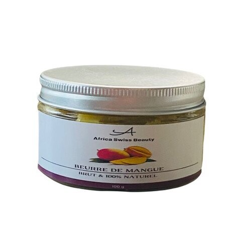 Beurre de mangue - 100% pur et naturel, Contenant (g): 100 g