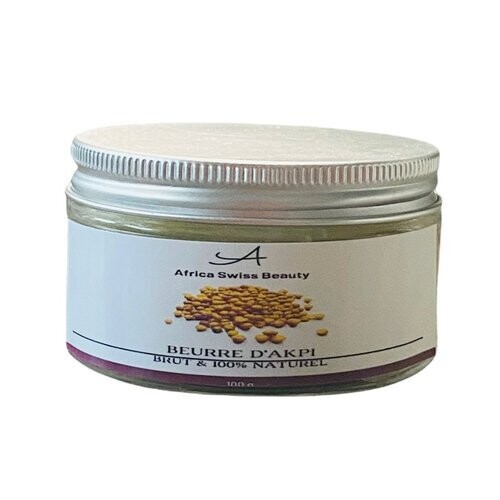 Beurre d’akpi - 100% pur et naturel, Contenant (g): 100 g