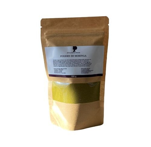 Poudre de moringa - 100% pure et naturelle - 100 g