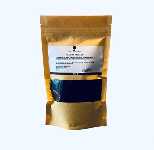 Graines nigelle (cumin noir) - 100% pure et naturelle - 150 g