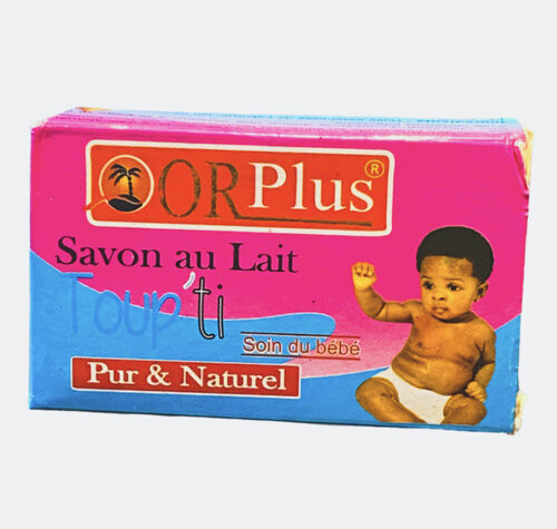 Savon au lait - Toup&#39;Ti  100% Naturel - Orplus - 200 g