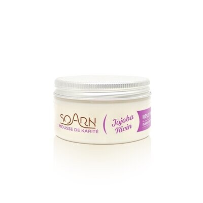 Mousse de karité, jojoba &amp; ricin - Soarn - 100 ml