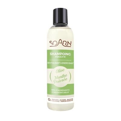 Shampoing fraich&#39;r - olive &amp; menthe poivrée - Soarn - 250 ml
