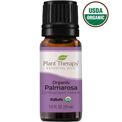 Huile essentielle de palmarosa Bio - Plant Therapy - 10 ml