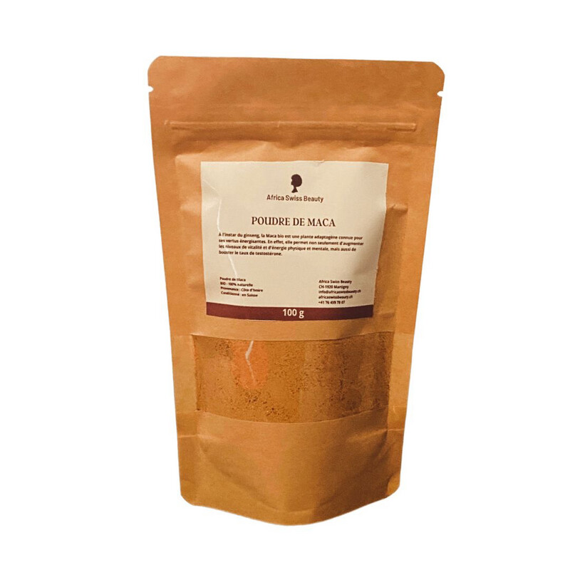 Poudre de maca jaune - 100% pure et naturelle - 100 g