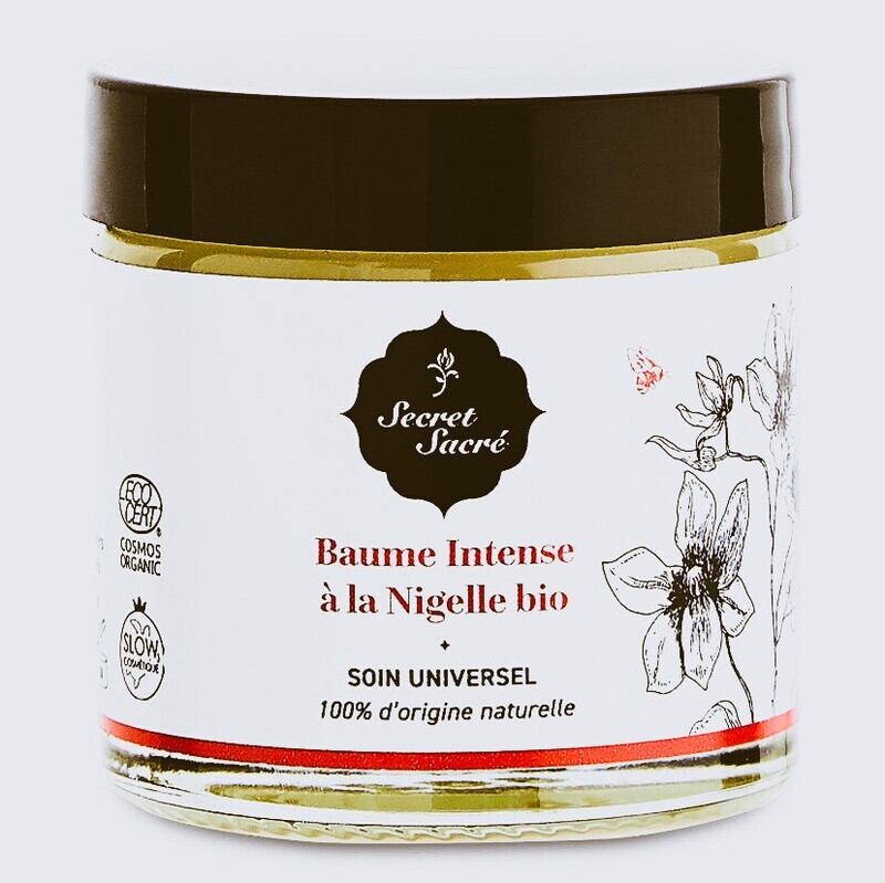 Baume intense à la nigelle Bio - Secret Sacré - 60 ml