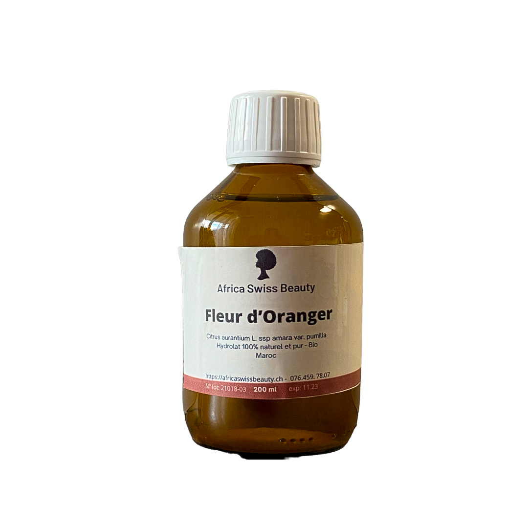 Hydrolat de fleurs d&#39;oranger bio - 100% pur &amp; naturel - 200 ml