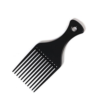 Peigne afro simple - noir