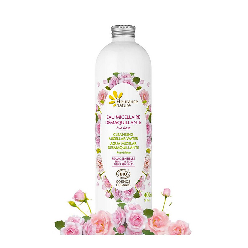 Eau micellaire démaquillante à l&#39;eau de rose - Fleurance Nature - 200 ml