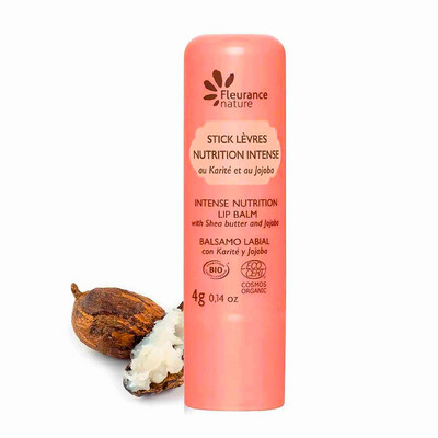 Stick à lèvres nutrition intense Bio - Fleurance Nature - 4 g