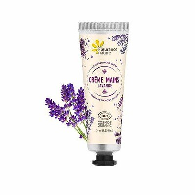 Crème pour les mains bio - lavande - Fleurance Nature - 30 ml