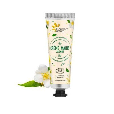 Crème pour les mains bio - jasmin - Fleurance Nature - 30 ml