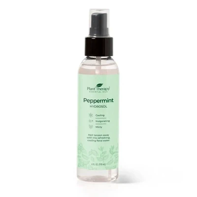 Hydrolat de menthe poivrée - 100% naturel - Plant Therapy, Contenant: 118 ml