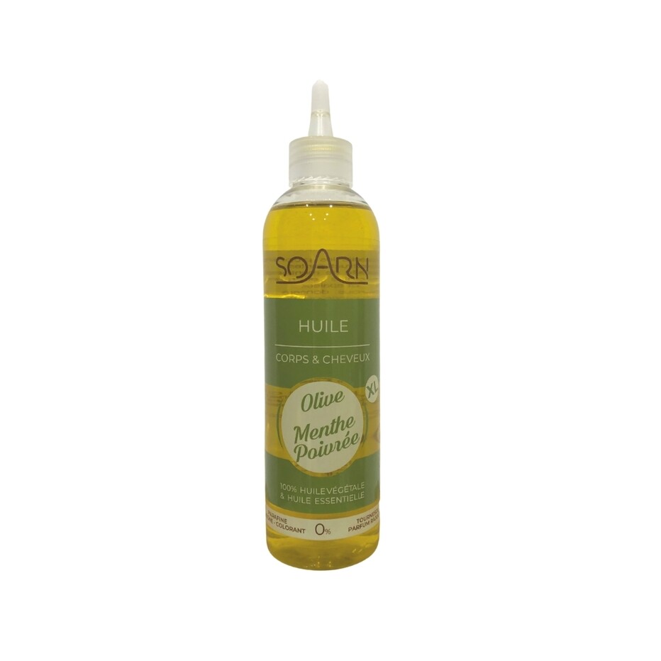 Huile olive &amp; menthe poivrée xl - Soarn - 250 ml