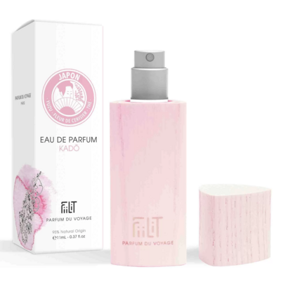 Écrin de bois - eau de parfum spray bio - Kado Japon - 11 ml - FiiLiT