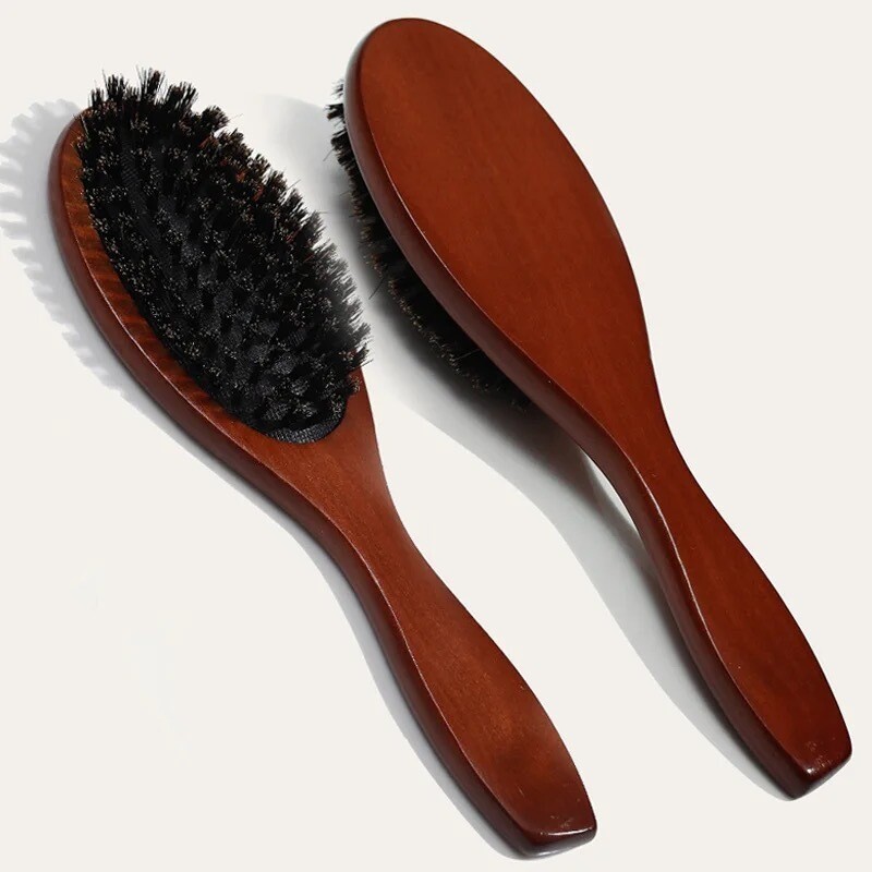 Brosse à cheveux démêlante en bois