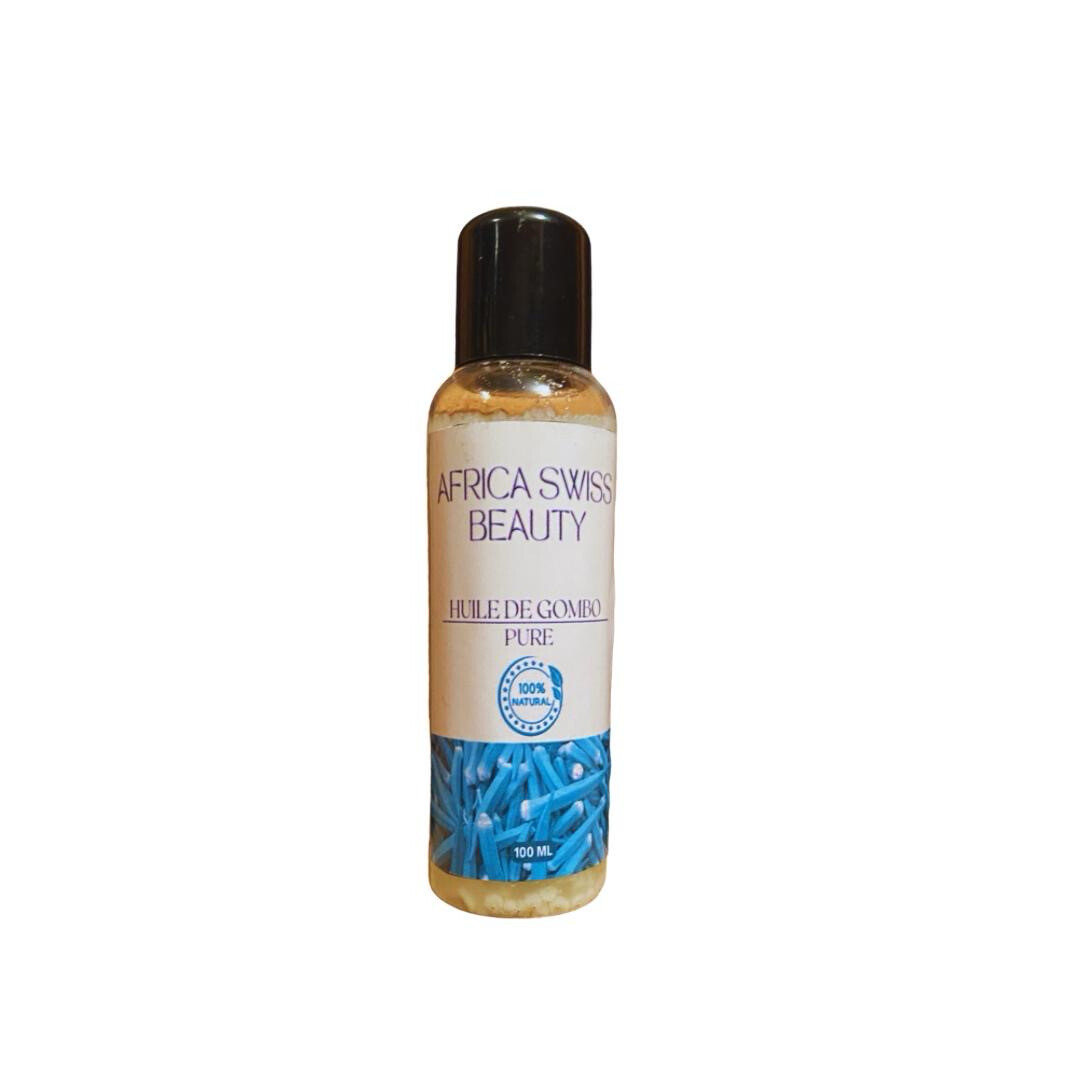 Huile de gombo - 100% pure et naturelle, CONTENU (ML): 100 ml