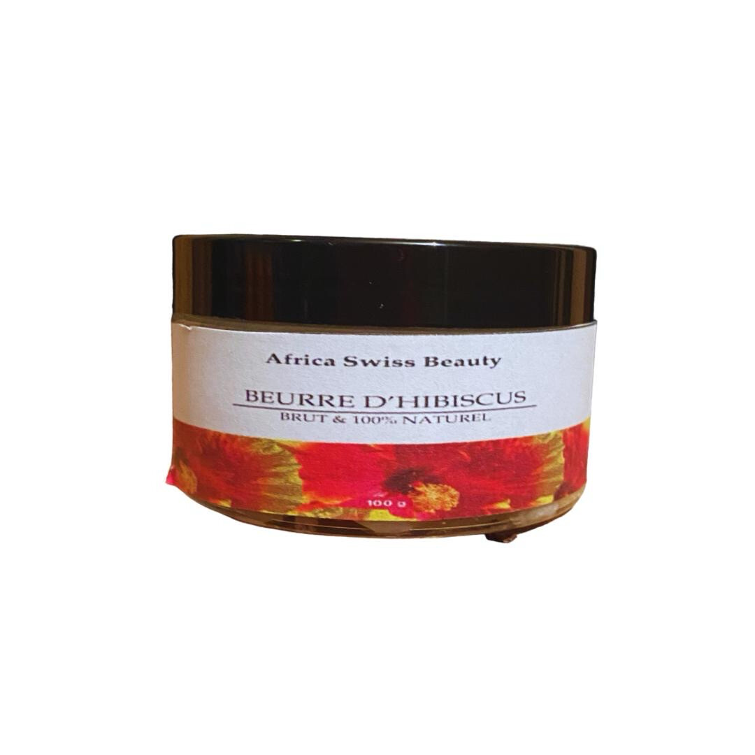 Beurre d&#39;hibiscus (bissap) - 100% pur et naturel, Contenant (g): 100 g
