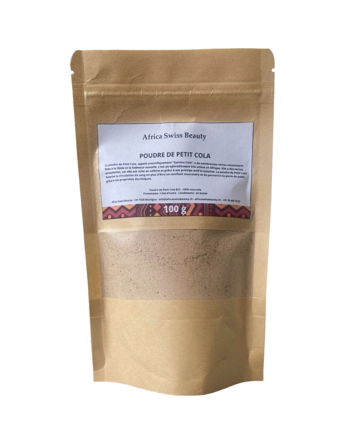 Poudre de petit cola - 100% pure et naturelle - 100 g