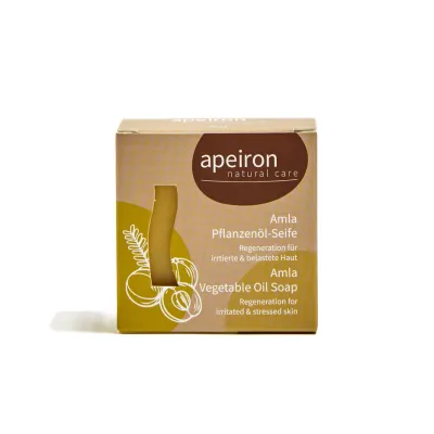 Savon à l&#39;huile végétale Amla - Apeiron - 100 g