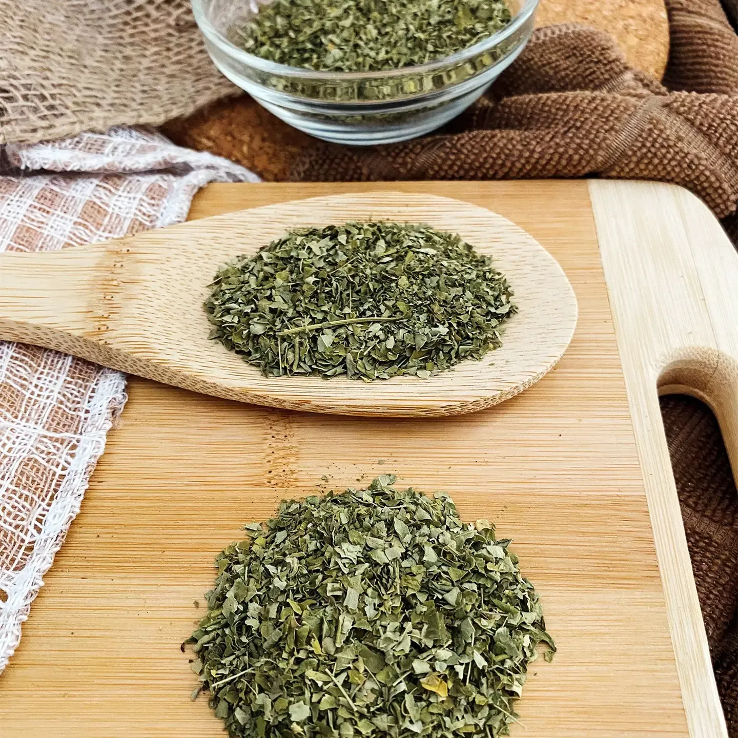 Feuilles de Moringa Bio - 100% pure et naturelle - 1,360 kg