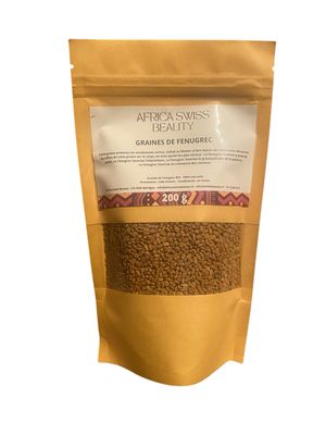 Graines de fenugrec bio - 100% pure et naturelle - 200 g