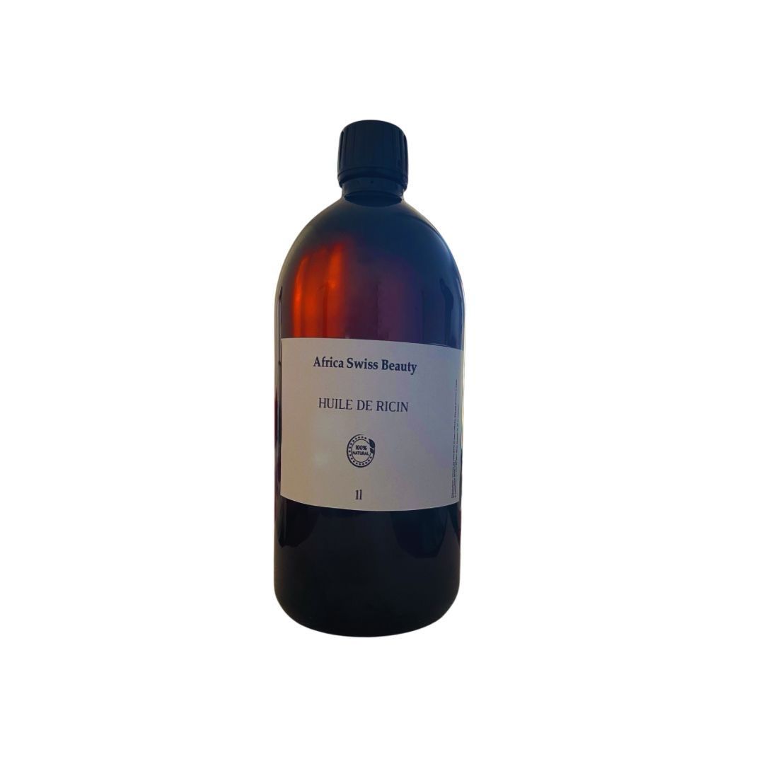 Huile de ricin - 100% pure et naturelle - 1 Litre