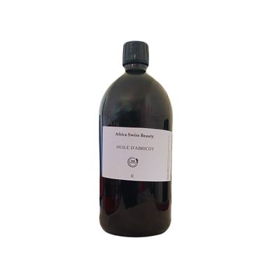 Huile de noyau d&#39;abricot - 100% pure et naturelle - 1 Litre