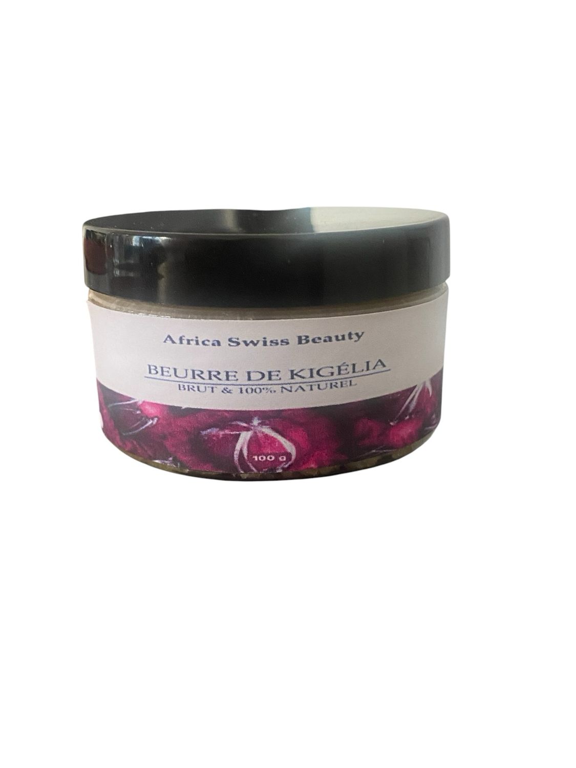 Beurre de kigélia - 100% pur et naturel, CONTENU (g): 100 g