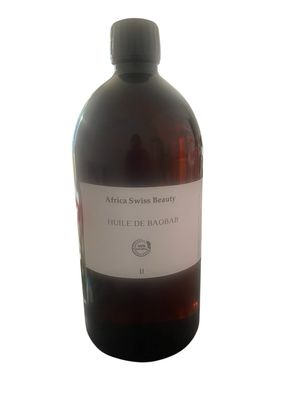 Huile de baobab - 100% pure et naturelle - 1 Litre