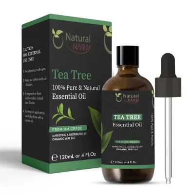 Huile essentielle d&#39;arbre à thé - Natural Way - 100% pure et naturelle - 120 ml