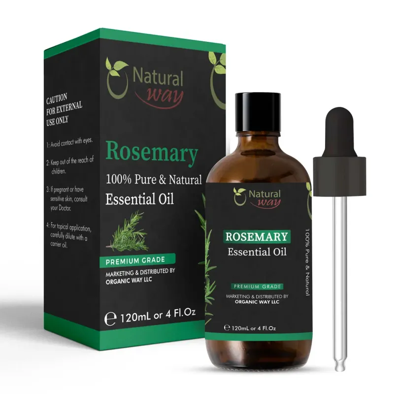 Huile essentielle de romarin - Natural Way - 100% ure et naturelle - 120 ml