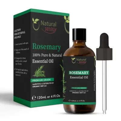 Huile essentielle de romarin - Natural Way - 100% ure et naturelle - 120 ml