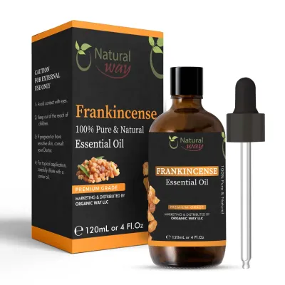 Huile essentielle d&#39;encens - Natural Way - 100% pure et naturelle - 120 ml