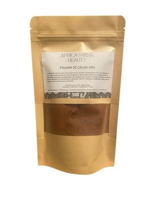 Poudre de cacao cru - 100% pure et naturelle  - 100 g