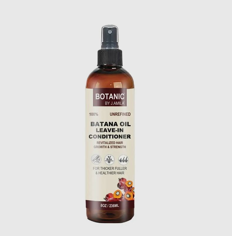 Après-shampoing sans rinçage batana - 100% non raffiné - Botanic - 236 ml