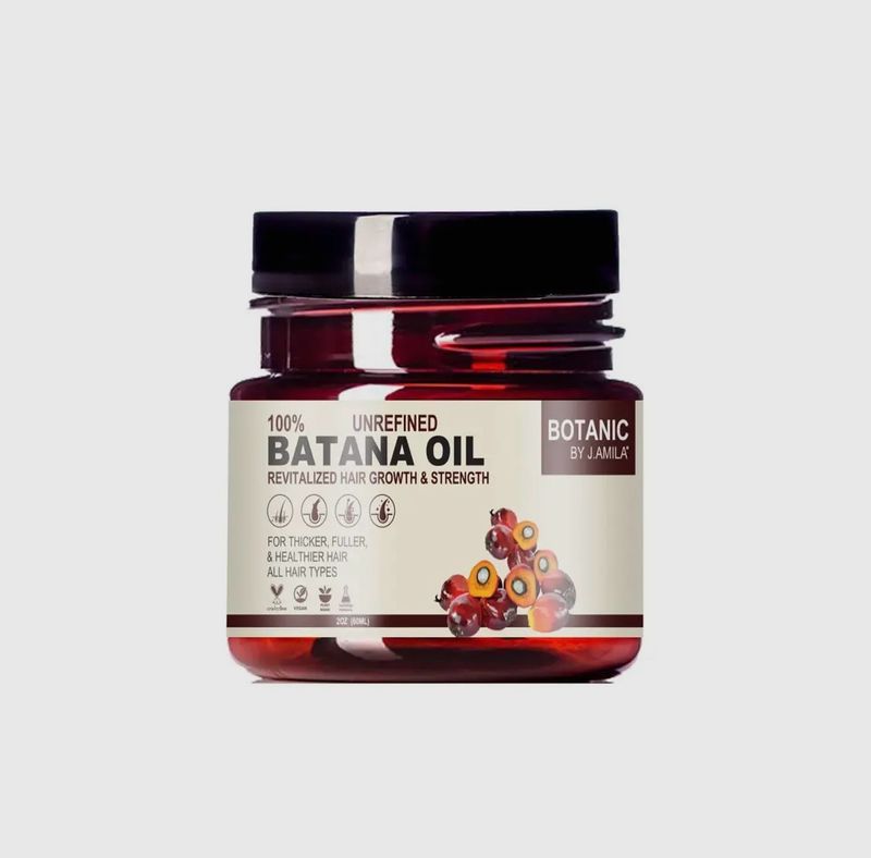 Huile de Batana croissance des cheveux - 100% non raffinée - Botanic - 50 ml