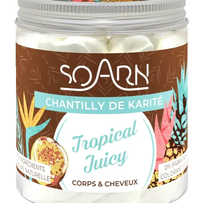 Chantilly de karité tropical juicy - Soarn - 250 ml