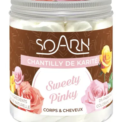 Chantilly de karité sweety pinky - Soarn - 250 ml