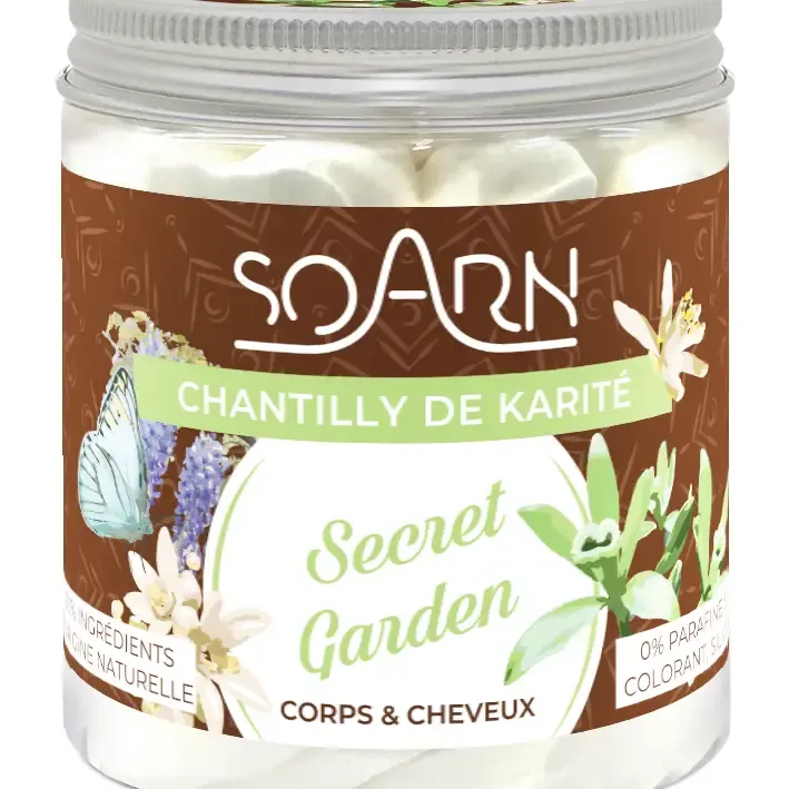 Chantilly de karité secret garden - Soarn - 250 ml