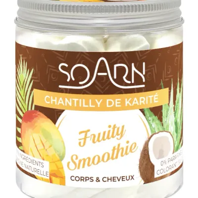 Chantilly de karité fruity smoothie - Soarn - 250 ml