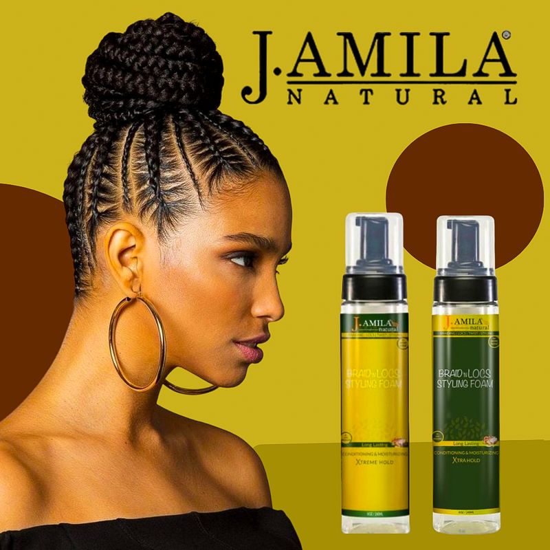 J.Amila® braid'n locs - mousse coiffante  - 240 ml