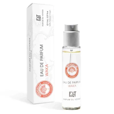 Rechargeable - eau de parfum spray bio - Waka Madagascar - 11 ml - FiiLiT